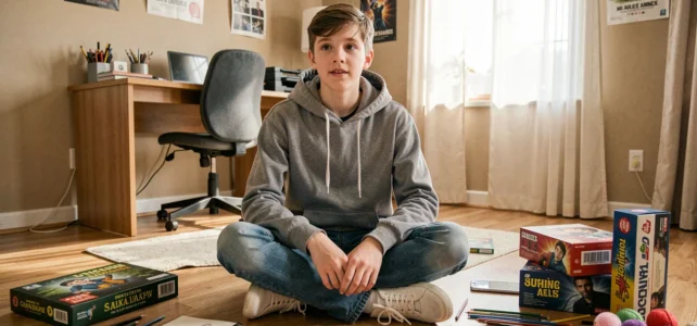 10 idées d’activités maison pour occuper un ado de 14 ans facilement